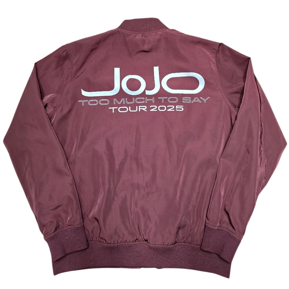 Joanna JoJo Levesque NGL Too Much To Say VIP 2025 Tour Jacket NGL Size Large